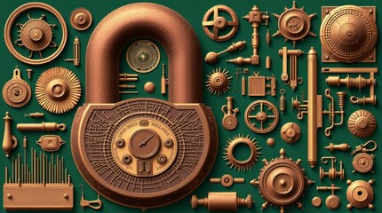 Futuristic artificial intelligence interface featuring sleek holographic design elements