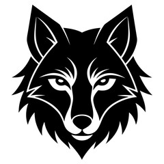 Obraz premium wolf head vector