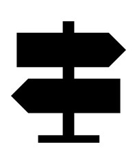 Obraz premium Signboard icon filled