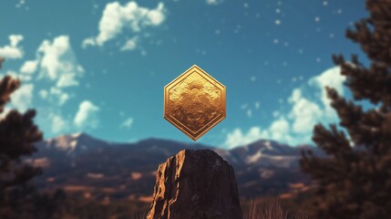 Achievement badge template