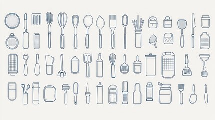 Kitchen Utensils and Gadgets Collection