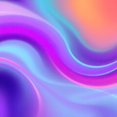 Fototapeta premium A vibrant abstract composition with swirling colors and geometric shapes art illustration design