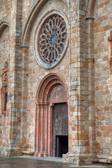 Fototapeta premium The Cathedral Basilica of the Virgin of the Assumption of Mondoñedo, Lugo, Galicia, Spain