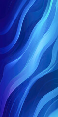 Obraz premium Abstract blue wavy lines background with light streaks and gradient patterns
