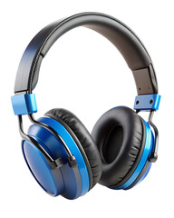 headphones on white background