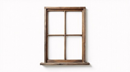 Obraz premium Window wooden items