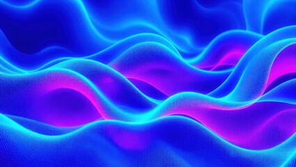 Obraz premium Abstract image featuring dynamic swirls of pink and purple hues, intermingling with traces of light blue