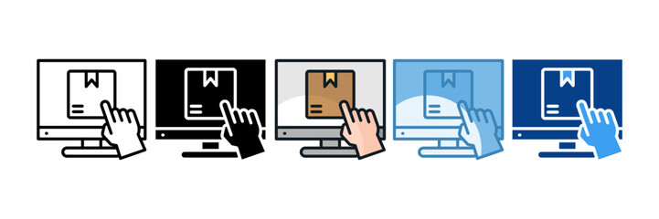 Purchase Decision Icon Set Multiple Style Collection