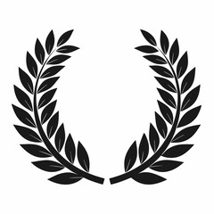 laurel wreath vector