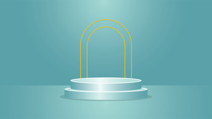 Elevate your product presentation with this luxury podium mockup. Ideal for branding, marketing, and showcasing items with a modern, minimalist design for a sleek and stylish display.