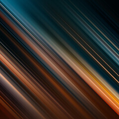 Diagonal motion blur in deep blue and brown gradients with subtle highlights.