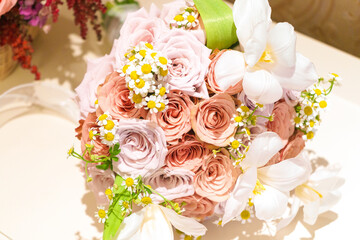 Common bouquets in Chinese weddings