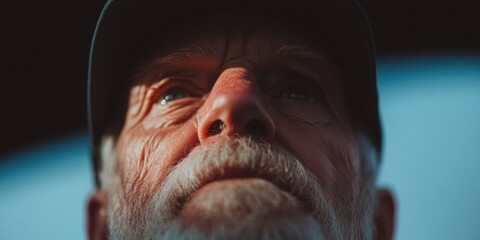 Timeless Resilience Veterans Introspective Moment Capturing Emotional Depth of Military Service During Air Force Reserve Birthday Season