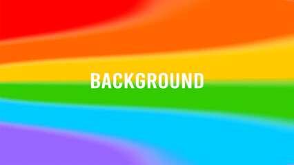 Abstract background with rainbow design. Full background fill. Pride Month Symbol