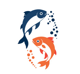 Tropical Fish – Vector Illustration - Clipart