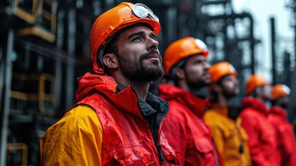 Training session on handling emergency shutdown procedures in a chemical plant, serious atmosphere