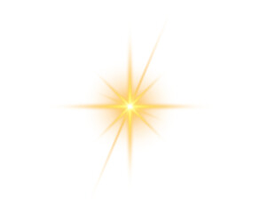 Obraz premium Radiant Sunlight Beam Overlay in PNG