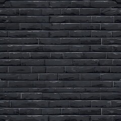 Elegant and Modern: Black Brick Wall for a Classy Interior Decoration