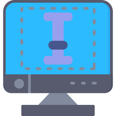Fototapeta premium Type Icon