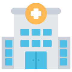 Fototapeta premium Hospital Icon