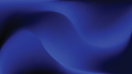 Gradient Liquid Dark Blue Mesh Abstract Background in Vector Art