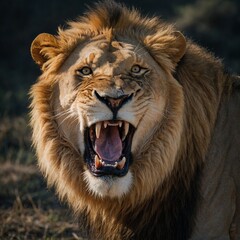 Obraz premium portrait of a lion