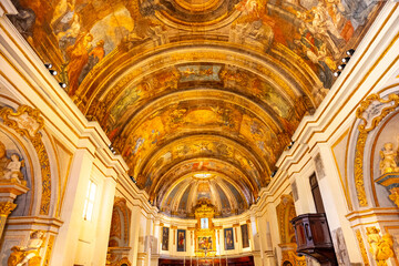 Fototapeta premium Church of Saint Catherine of Italy in Valletta, Malta
