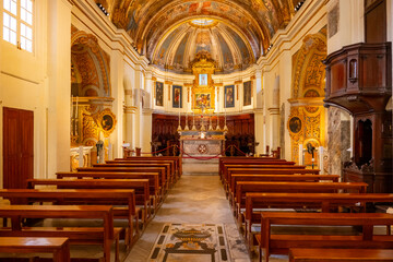 Fototapeta premium Church of Saint Catherine of Italy in Valletta, Malta