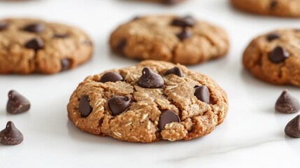 Delicious Homemade Oatmeal Chocolate Chip Cookies