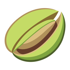 Obraz premium coffee beans vector illustration