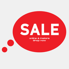 Sale sign vector illustration