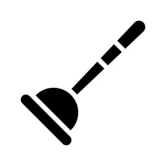 Toilet Plunger icon . Plunger sign. for mobile concept and web design. vector illustration on white background