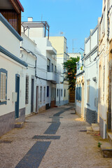 the old town of olhao algarve portugal