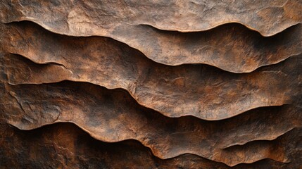 Brown Wave Texture Background