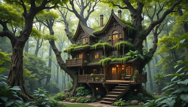 Living Treehouse Enchanted Home