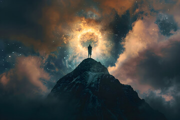 Embodying Ubermensch: A Higher State of Being Amidst the Cosmos