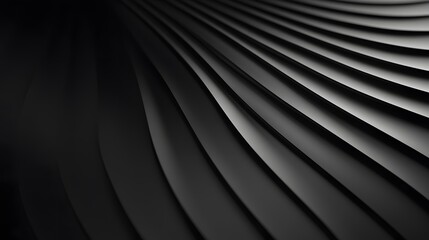 Naklejka premium 79. Abstract dynamic background with sleek diagonal lines on a smooth dark gradient, ideal for business presentations.