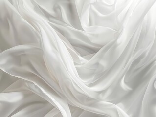 Obraz premium Soft White Abstract Background with Elegant Delicate Lines