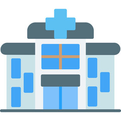 Obraz premium Hospital Icon