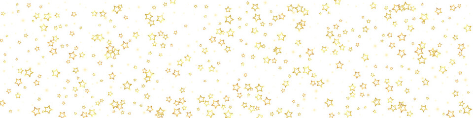 Christmas stars vector overlay. Magic stars luxury sparkling confetti. Christmas spirit. Festive stars vector illustration on white background.