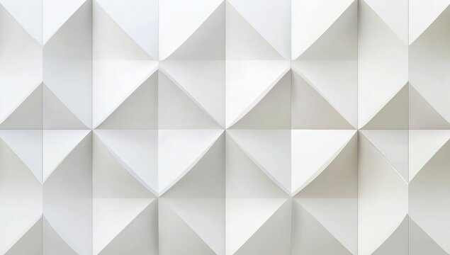 Geometric Abstract Design: A mesmerizing display of geometric shapes and patterns comes to life with precise, three-dimensional design, showcasing sharp angles, and clean lines.