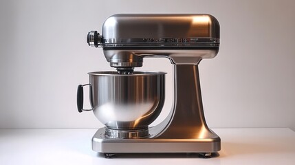 KitchenAid Stand Mixer: Stainless Steel Elegance
