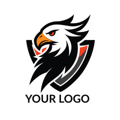 Obraz premium Eagle Bird Logo Vector Template. Business Logo Concept