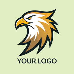 Obraz premium Eagle Bird Logo Vector Template. Business Logo Concept