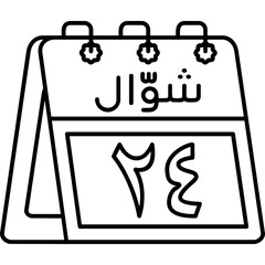 24th Shawwal Icon
