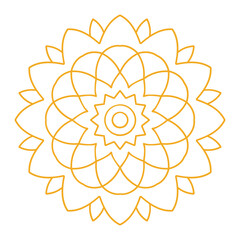 Islamic Mandala Art ellement Illustration