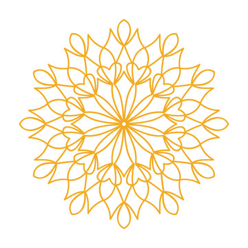 Islamic Mandala Art ellement Illustration