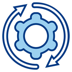 Procedure Icon Single Vector Collection 