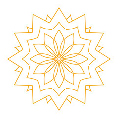 Islamic Mandala Art ellement Illustration