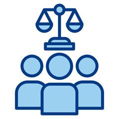 Fototapeta premium Ethics Icon Single Vector Collection 